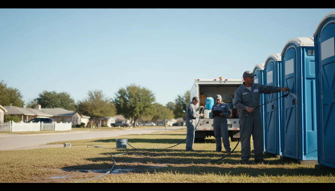 Long-Term Portable Toilet Rental in Warm Springs, AR near me